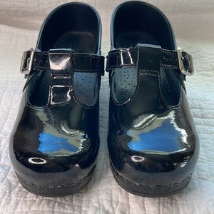 Sanita Original Clog black patent leather size 36